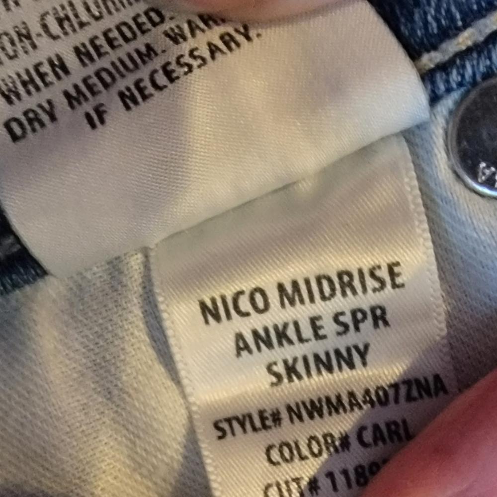 Hudson nico ankle size 27